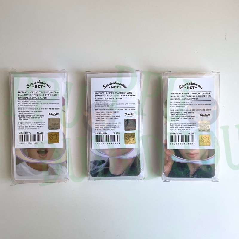 Acrylic Standee NCT X SANRIO