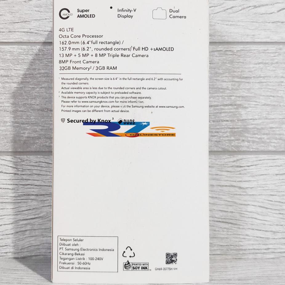 11.11 Terlaris Box/Dus/Kotak Samsung Galaxy A20 (Fullset) ??