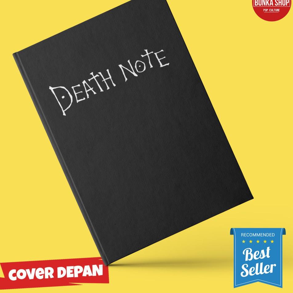 

[KODE PRODUK JWWF79242] Note Book Anime Death Note Hardcover Buku Tulis Catatan Note Agenda Planner