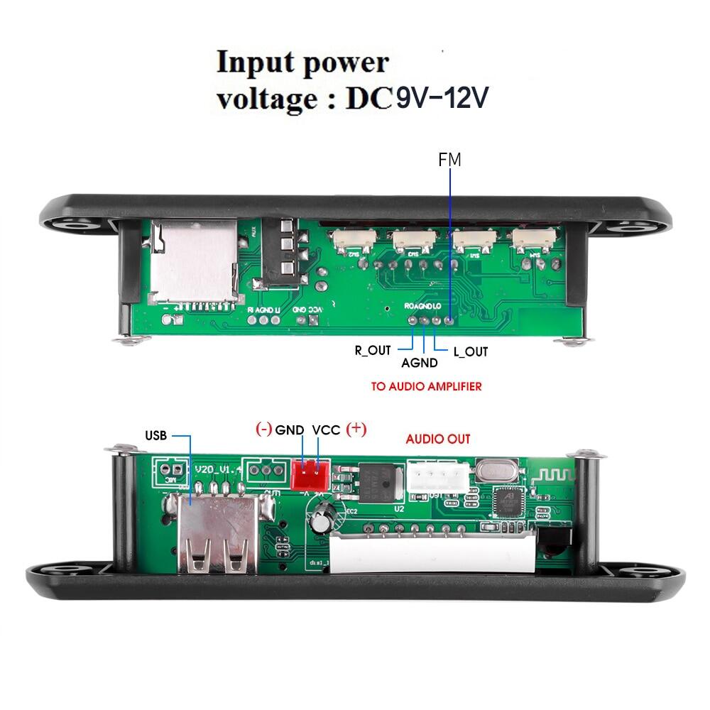 Modul mp3 kit Remote Usb Bluetooth 5.0 Bluetooth termurah