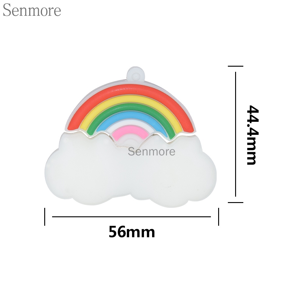 Pendrive 128GB 1GB 8GB 16GB 32GB 64GB Rainbow Cloud 1TB 2TB USB Kecepatan Tinggi