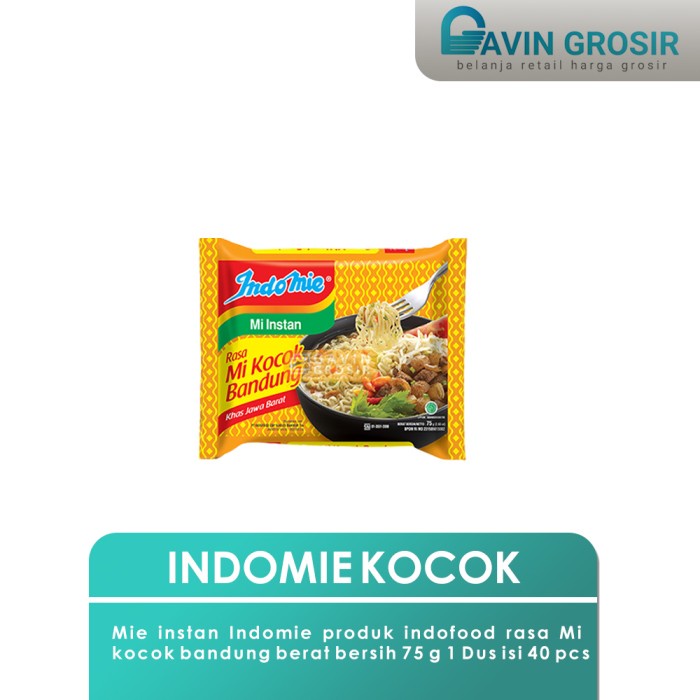 

TERBARU Mie Instan Indomie Kuah Kocok Bandung (ecer)