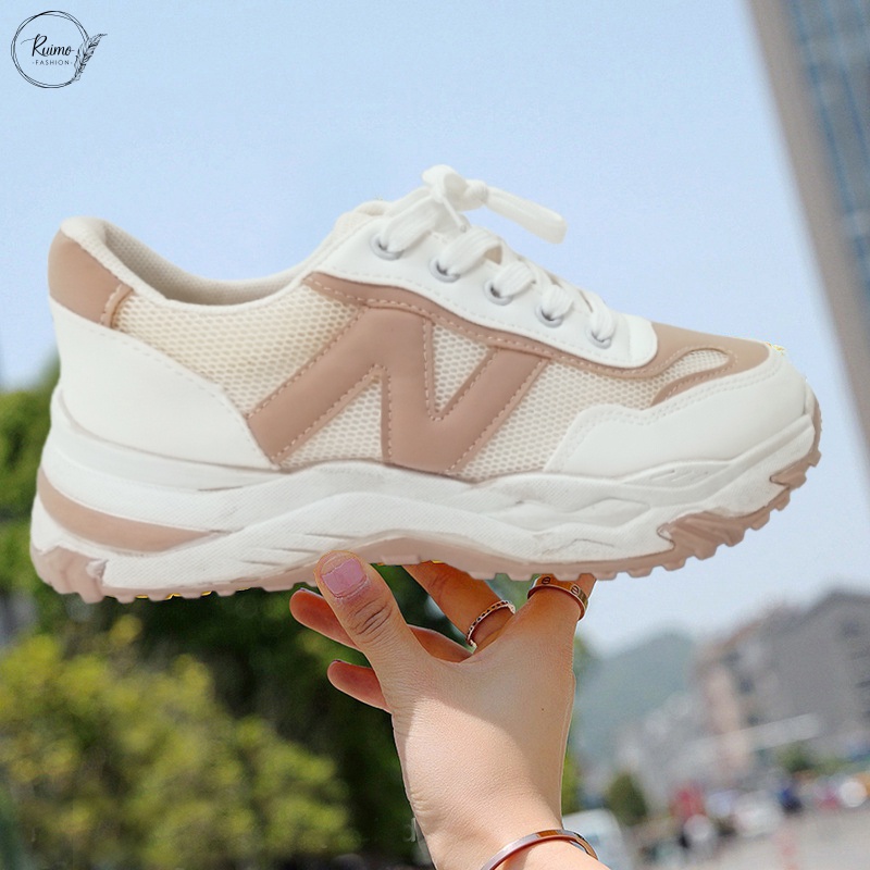 {FREE BOX} Sepatu Sneakers Wanita Sepatu Korean Fashionable - 2205