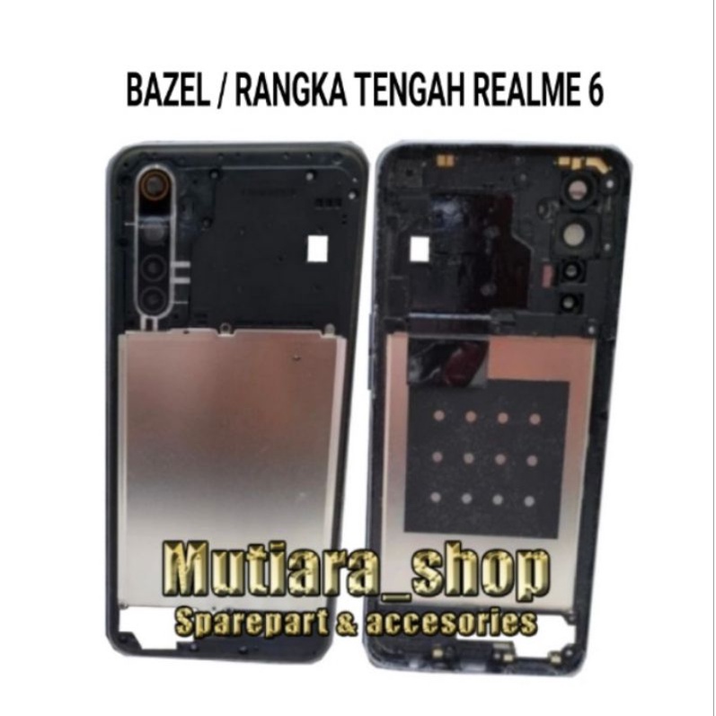 BAZEL / TULANG RANGKA / TUTUP MESIN REALME 6