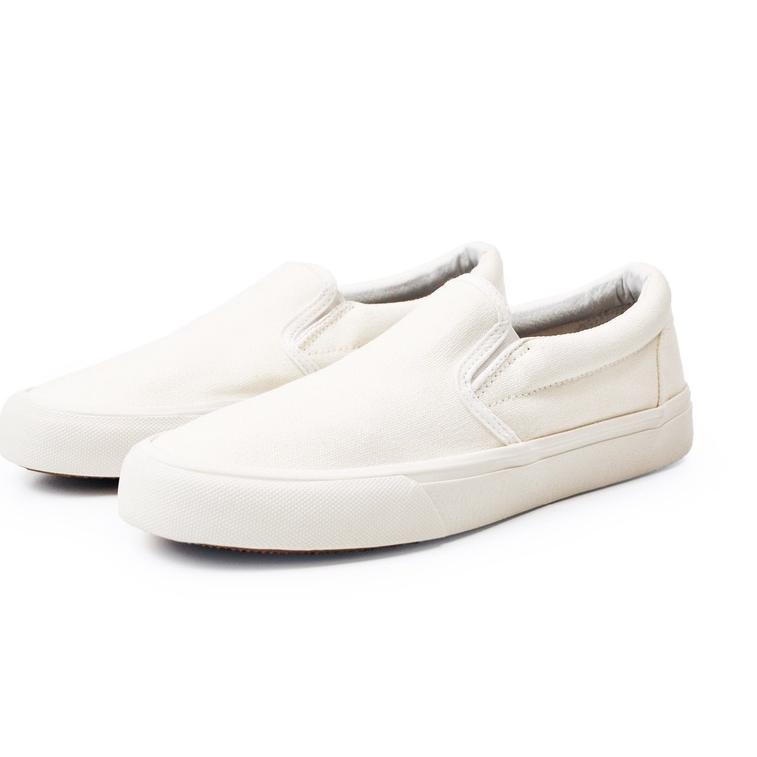 Terbaik Sun Casual Original  - Sepatu Sneakers Partey Off White | Slip on Pria | Slip on Wanita