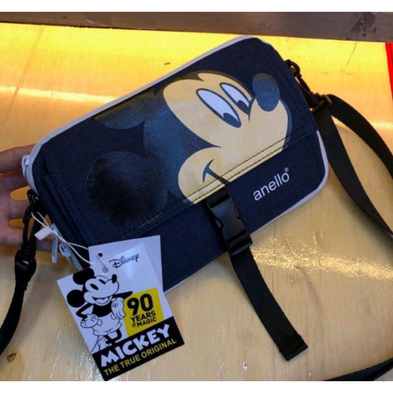 Tas selempang anello / tas selempang wanita pria / tas selempang mickey anello / tas anello original