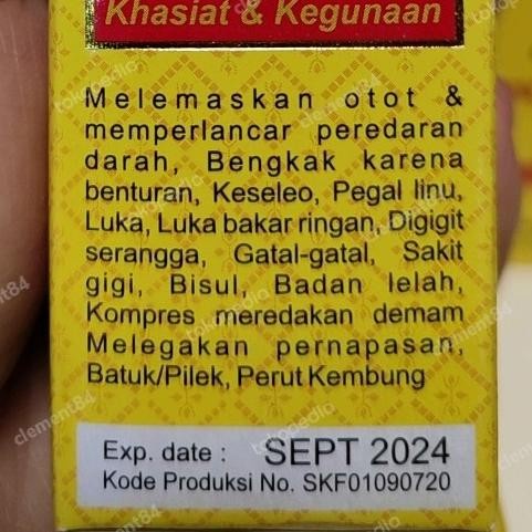 [FOR SALE] MINYAK GOSOK CAP NONA MAS 1 BOX .ORIGINAL TERMURAH