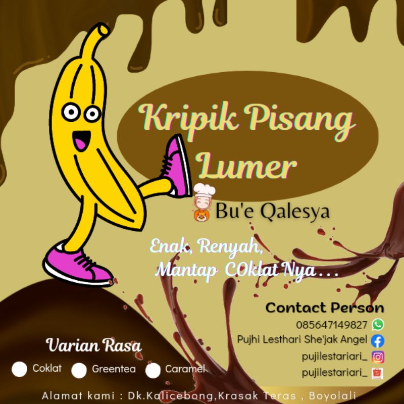 

Kripik Pisang Lumer (by Bu'e Qalesya)