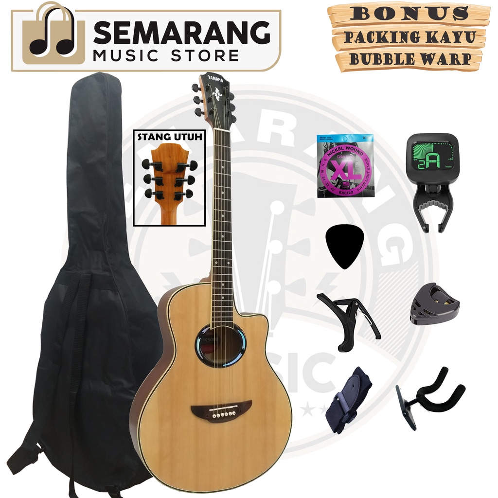 Gitar Akustik APX 500II Double Run Stang Utuh Tanpa Sambungan