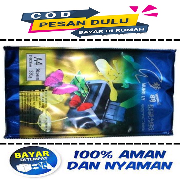 

Kertas Glossy Photo Paper MungLy 2230 g