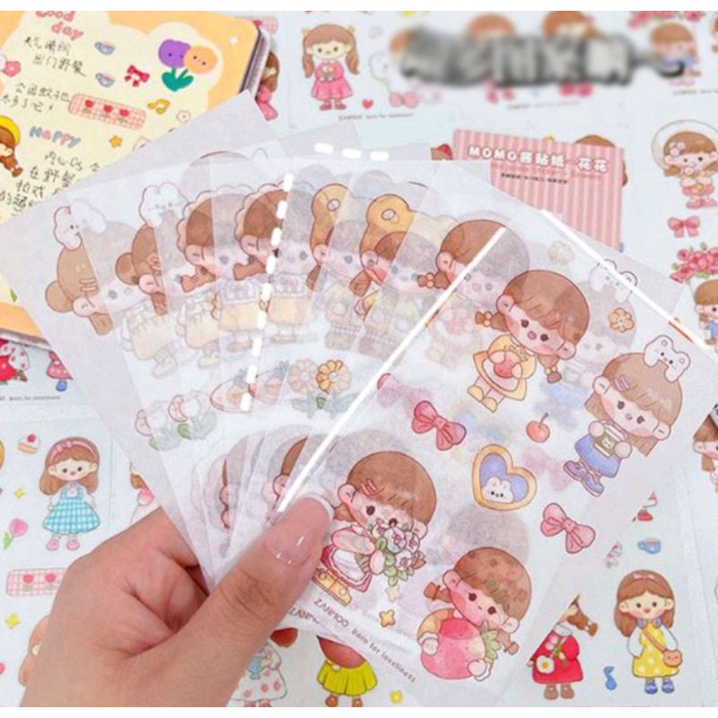 

Sticker motif kartun princes 1 lembar tahan air