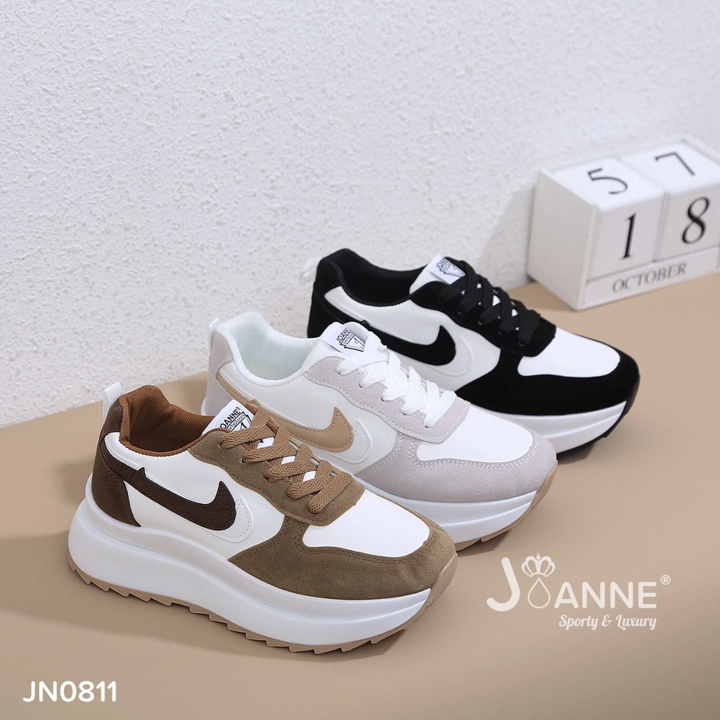 JOANNE Highsole Sporty Sneakers Shoes #JN0811 ORIGINAL