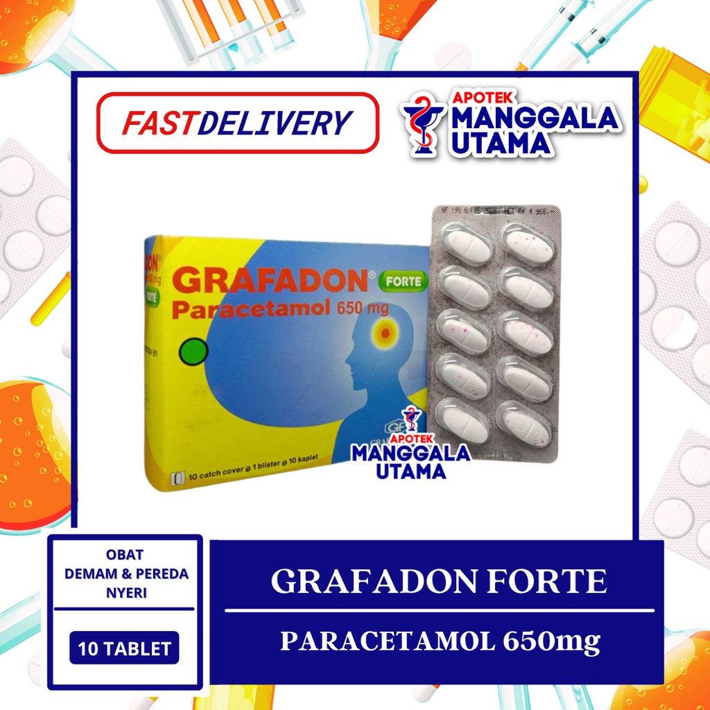 GRAFADON FORTE 650 MG ISI 10 TABLET
