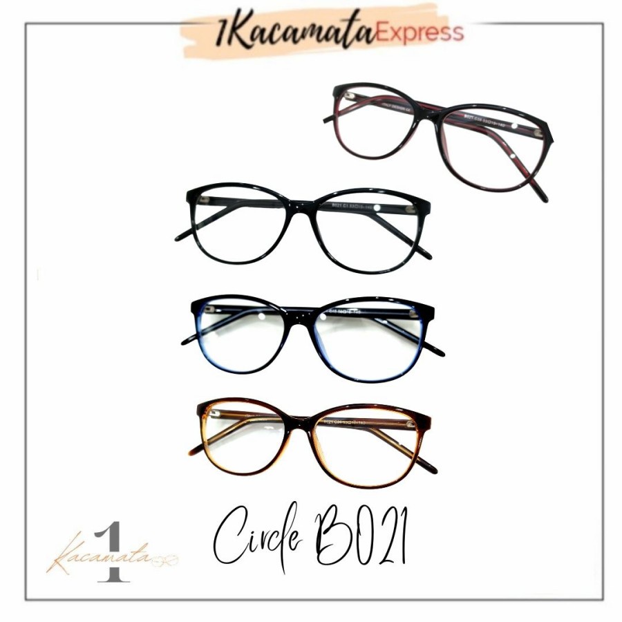 PAKET FRAME + LENSA KACAMATA HITS KEKINIAN B021