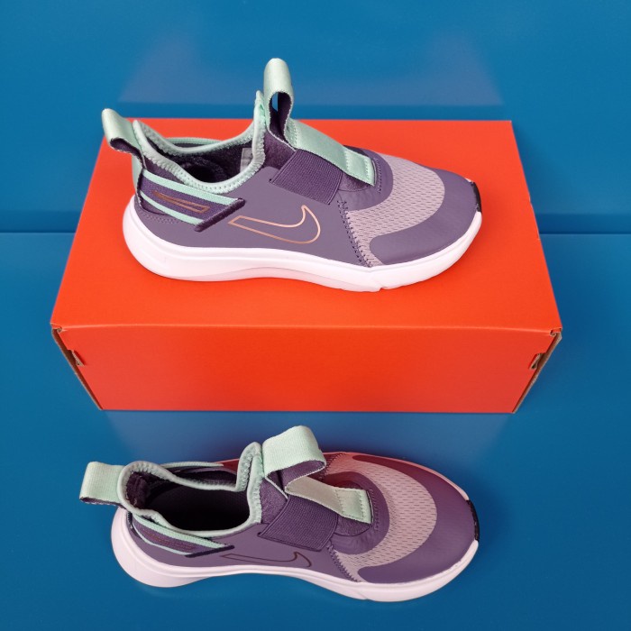 {RaditStore} sepatu anak Nike Flex Plus Unisex Child Casual Shoes - lillac green 31 Diskon