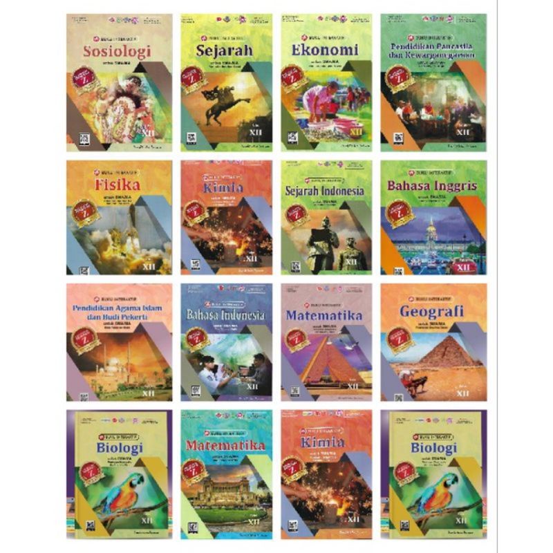 BUKU KUNCI JAWABAN LKS PR INTERAKTIF SMA KELAS XII, 12 INTAN PARIWARA