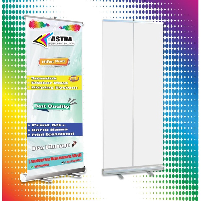 

Exclusive Cetak/Print Rollup Albatros 60X160