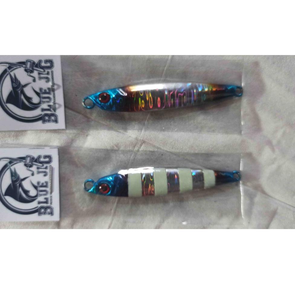 KOIKA&JIGPARA 15-100 gram Metal jig handmade glow in the dark [RCK.18Oc22х]