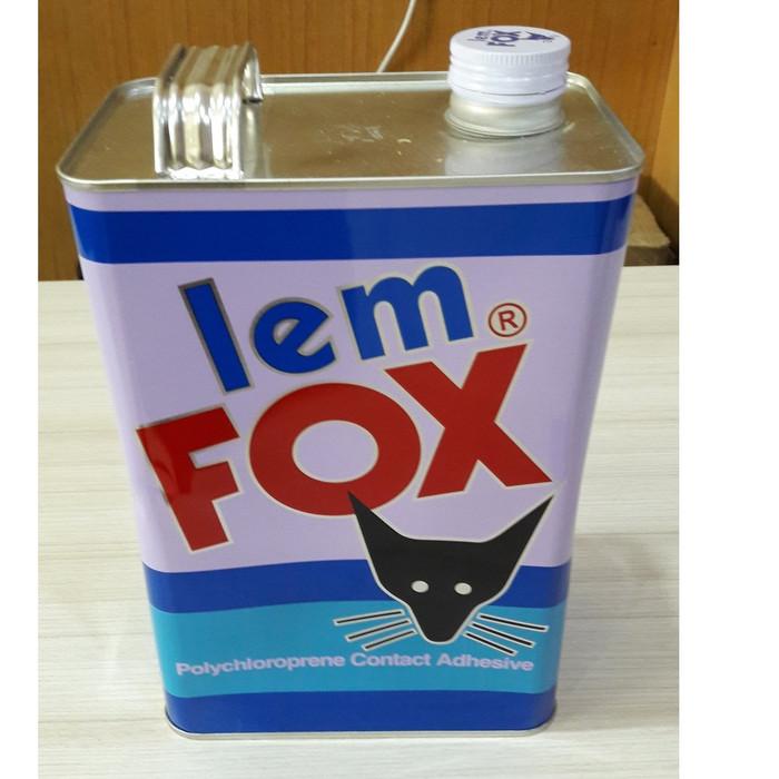 LEM FOX BIRU GALON 2,5KG / LEM KUNING FOX BIRU