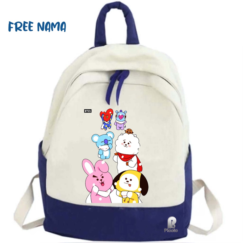 Tas Sekola Anak-anak SD Tas Backpack Bts Bt21