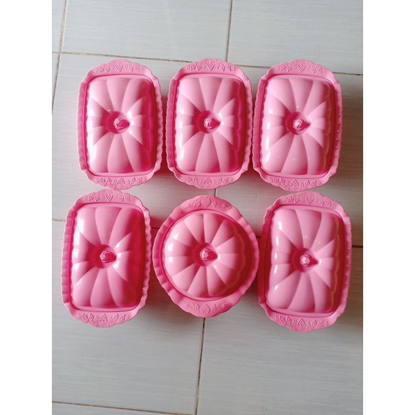 PROMO TERLARIS wadah prasmanan set basi isi 6 pcs plastik