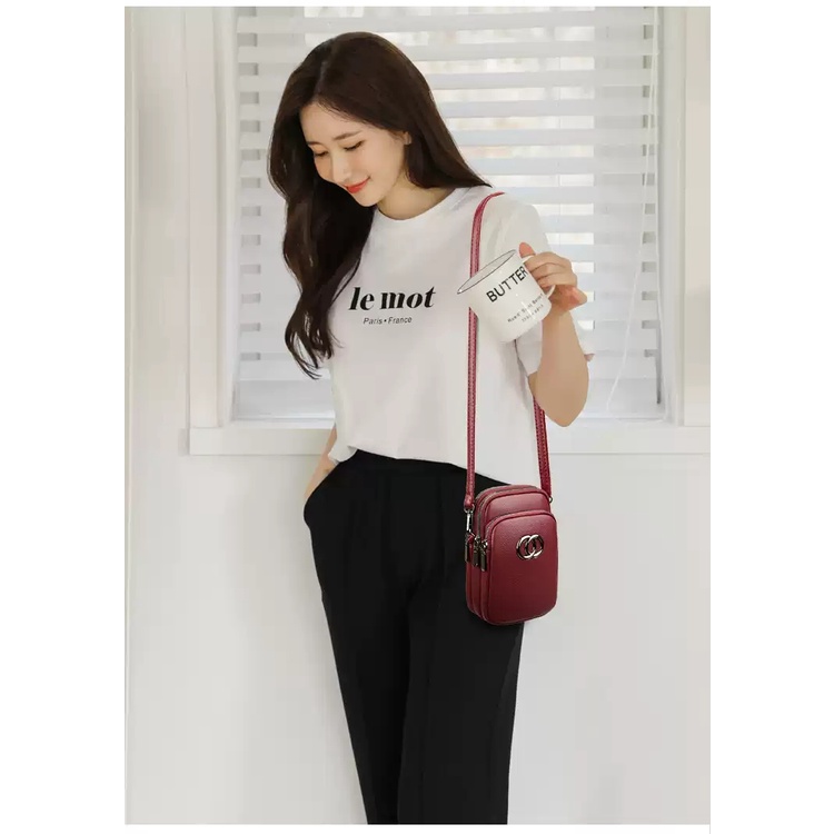 (( Bisa COD )) Tas 2022 Model Cewe Baru Viral Tas Wanita Tas Selempang Kekinian Viral Tas Selempang Buat HP dan Uang Tas Selempang Wanita Kekinian Tas HP Wanita