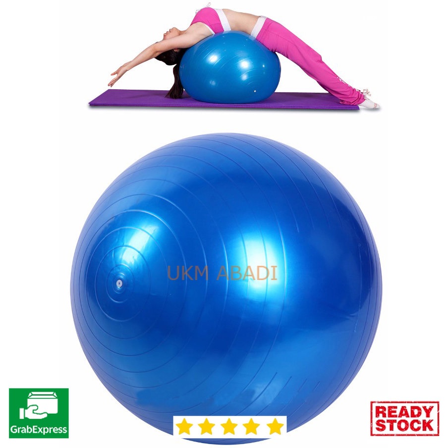 Yoga Pilates Bola Yoga Fitness Gym 55CM