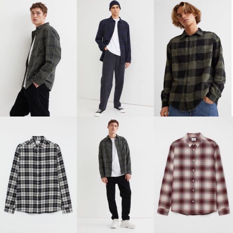 H&M FLANNEL SHIRT