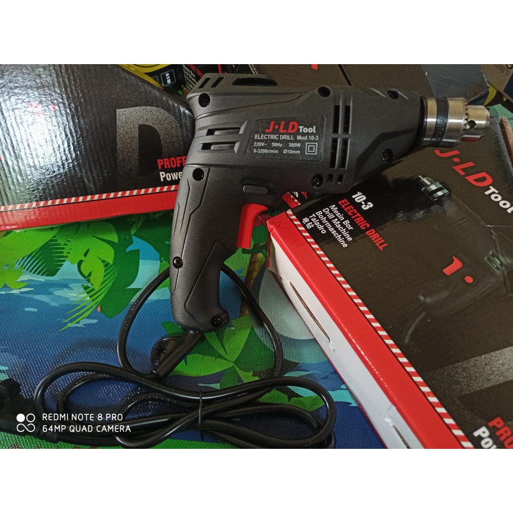 MESIN BOR LISTRIK UK. 10MM TIPE J10-3 by JLD Tools