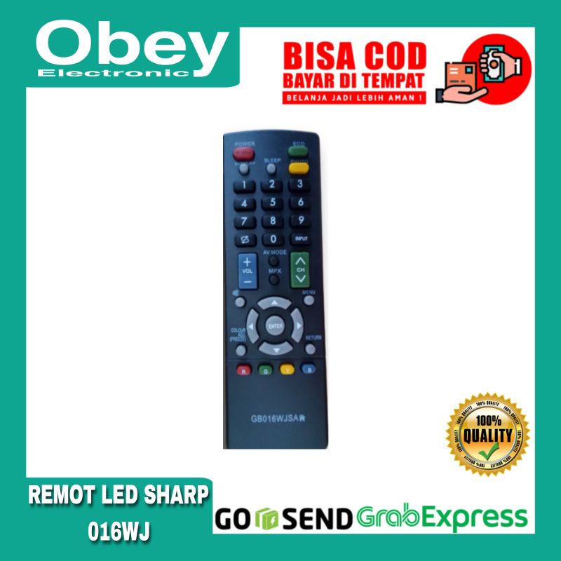 Remot Led Sharp GB016WJSA