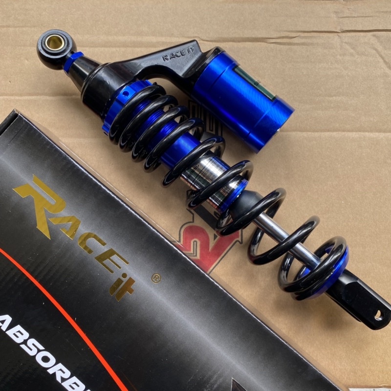 SHOCKBREAKER TABUNG ATAS G PLUS BY RACEIT MATIC SINGLE SHOCK UKURAN 330 MM DAN 310 MM VARIO SCOOPY GENIO VARIO 125 VARIO 150 VARIO 160 BEAT MIO GEAR 125 SOUL XEON X-RIDE  MIO M3 MIO SPORTY MIO SMILE FINO DLL