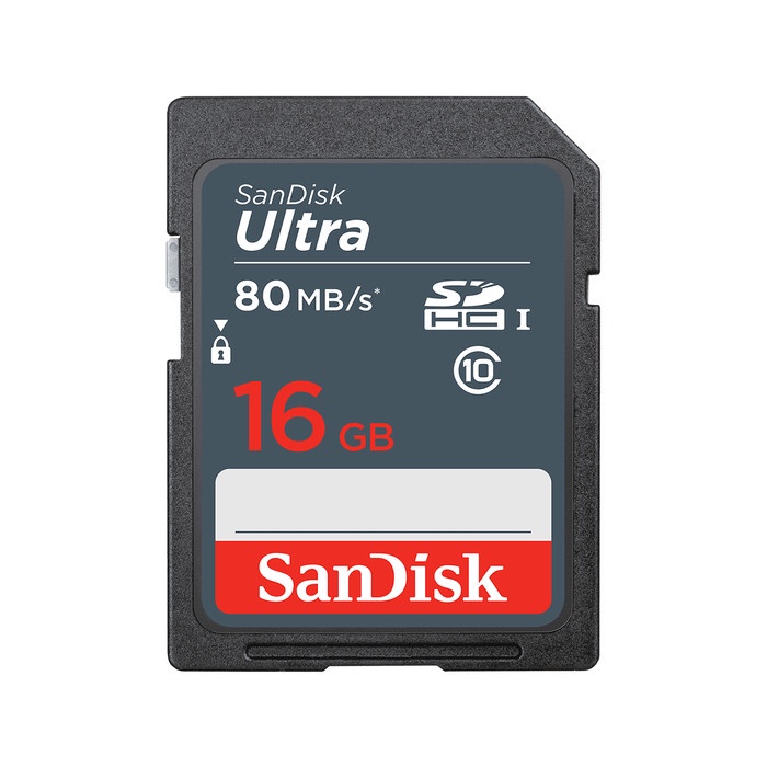 SANDISK ULTRA SDHC / SDCARD / SD CARD 16GB 48MBPS - GARANSI RESMI