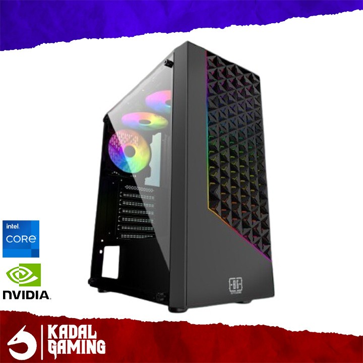 PROMO PC GAMING INTEL CORE I5 7500 VGA NVIDIA GTX 1650 4GB LIVE STREAM