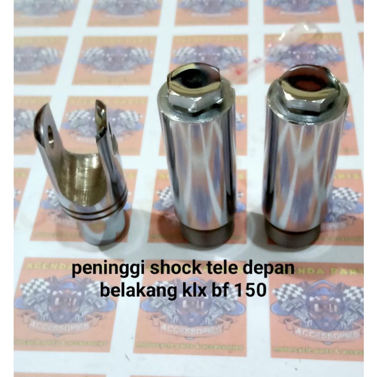 PENINGGI SHOCK DEPAN BELAKANG KLX 150 (1Set)