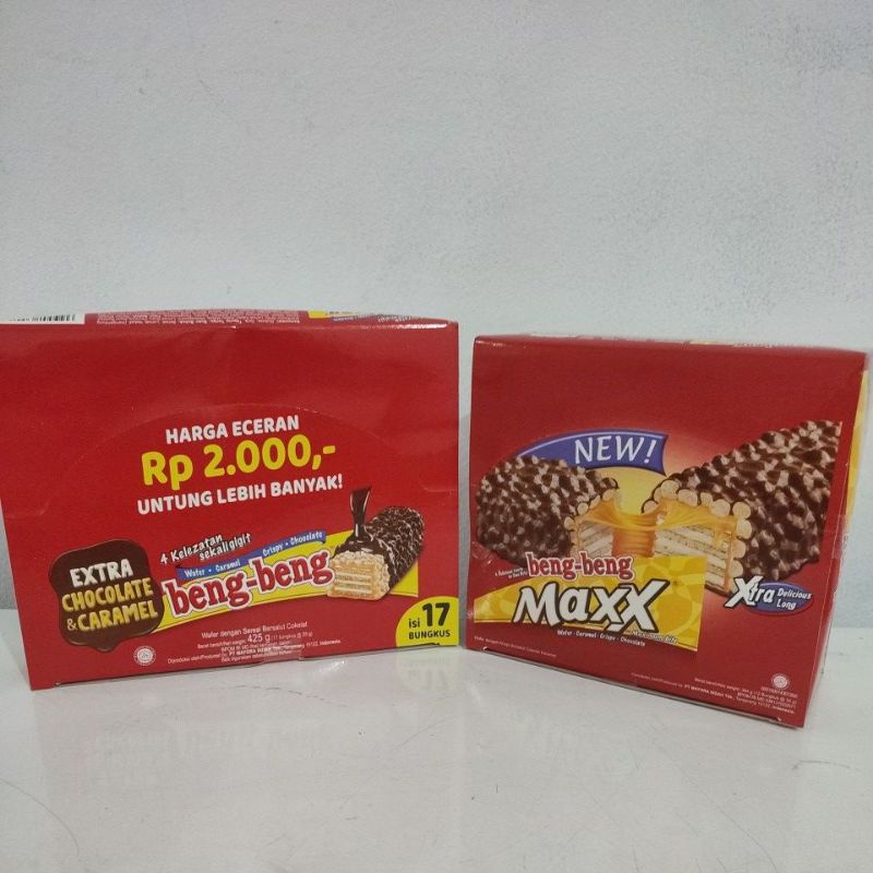 BENG BENG REGULAR Box Isi 17x 25gr BENG BENG MAX 12x 32gr