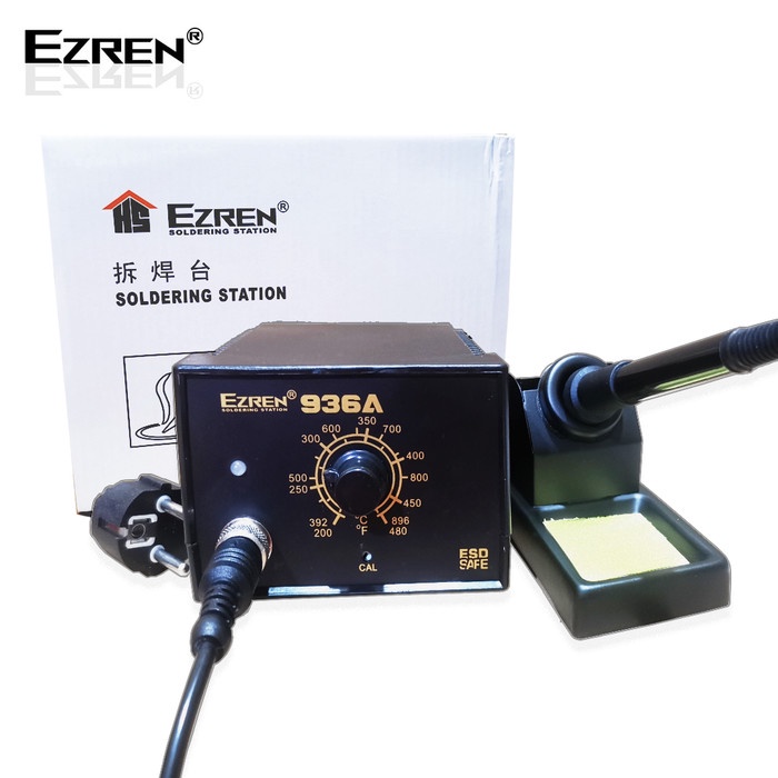 Ezren 936A New Solder Station Soldering Kit Iron Esd Safe