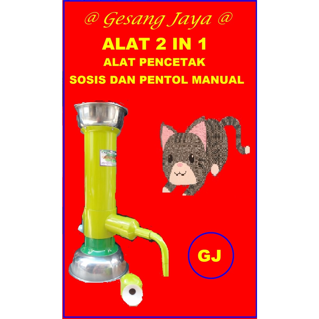 ALAT CETAK SOSIS MANUAL