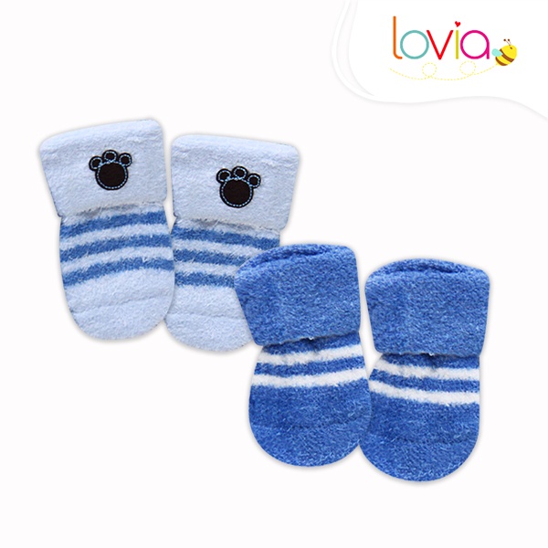 Kiddy Kaos Kaki/ Kaos Kaki Bayi Isi 2 Pasang/ Kaos kaki bayi set sepasang