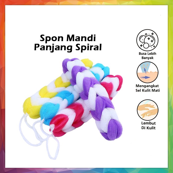 SPONGE MANDI PANJANG SPIRAL