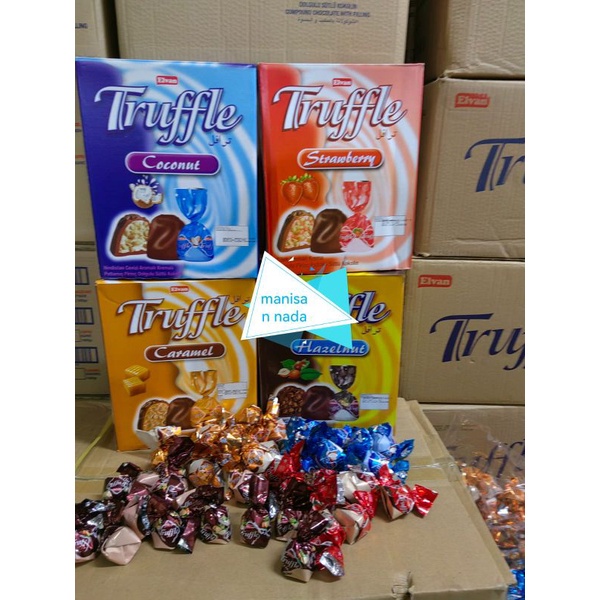 

COKLAT TRAFFLE TURKEY VARIAN RASA 500GRAM