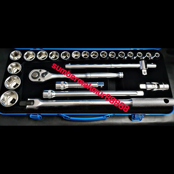Kunci Sok Set 24 Pcs 6Pt Multipro Taiwan