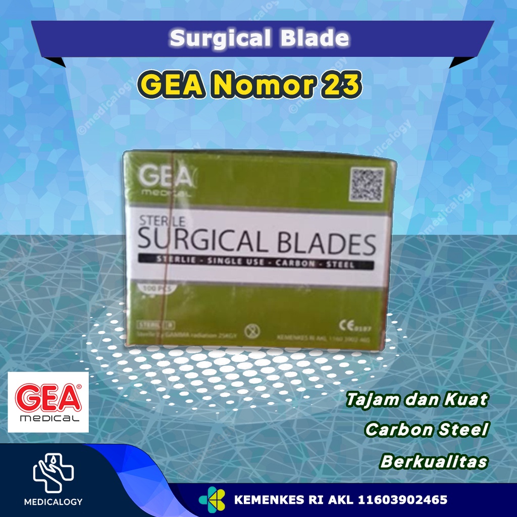 Surgical Blade Nomor 23 GEA