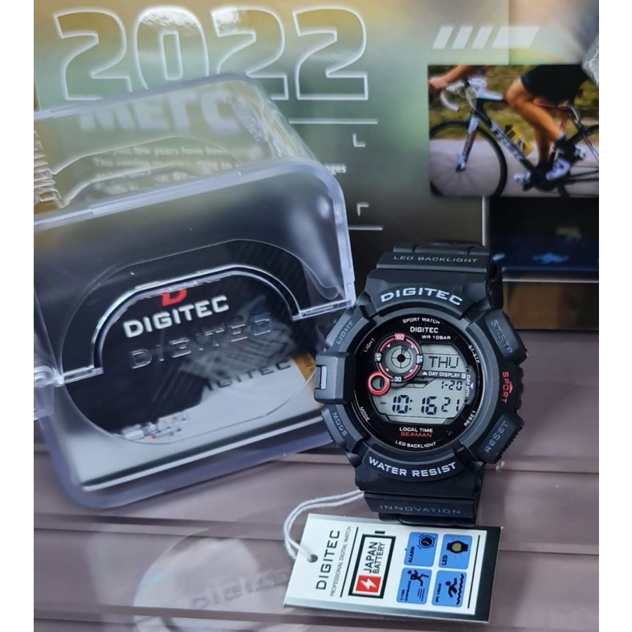 JAM TANGAN PRIA DIGITEC DG 5028T DG-5028T 5028 ORIGINAL ANTI AIR