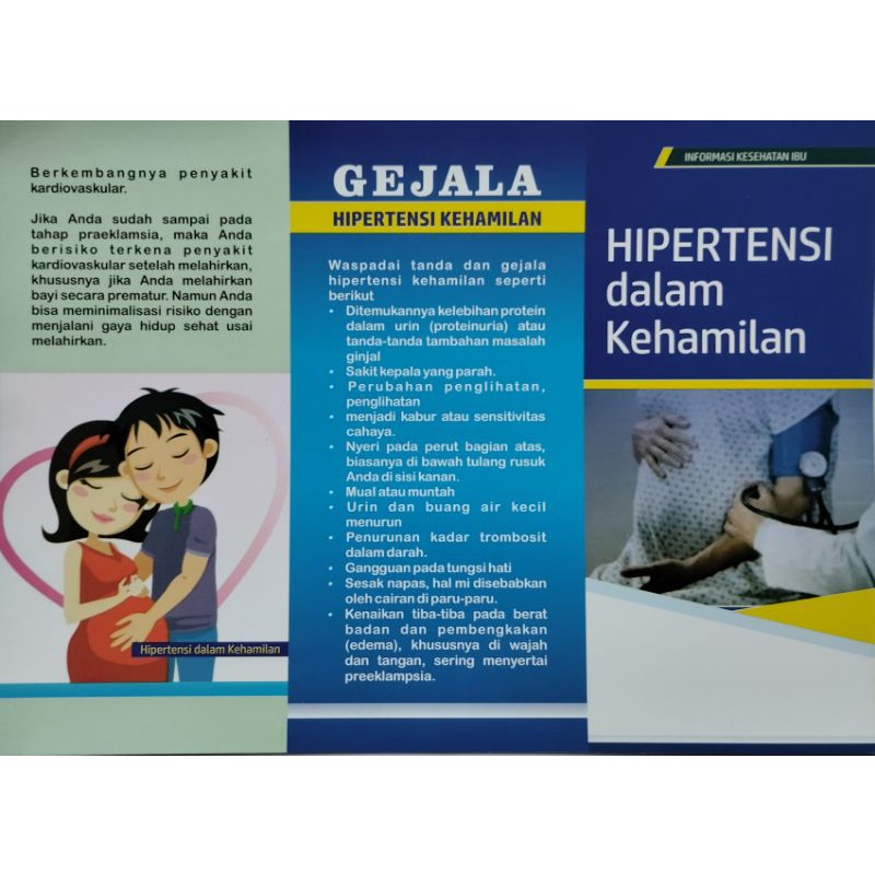 Leaflet Gejala Hipertensi Kehamilan