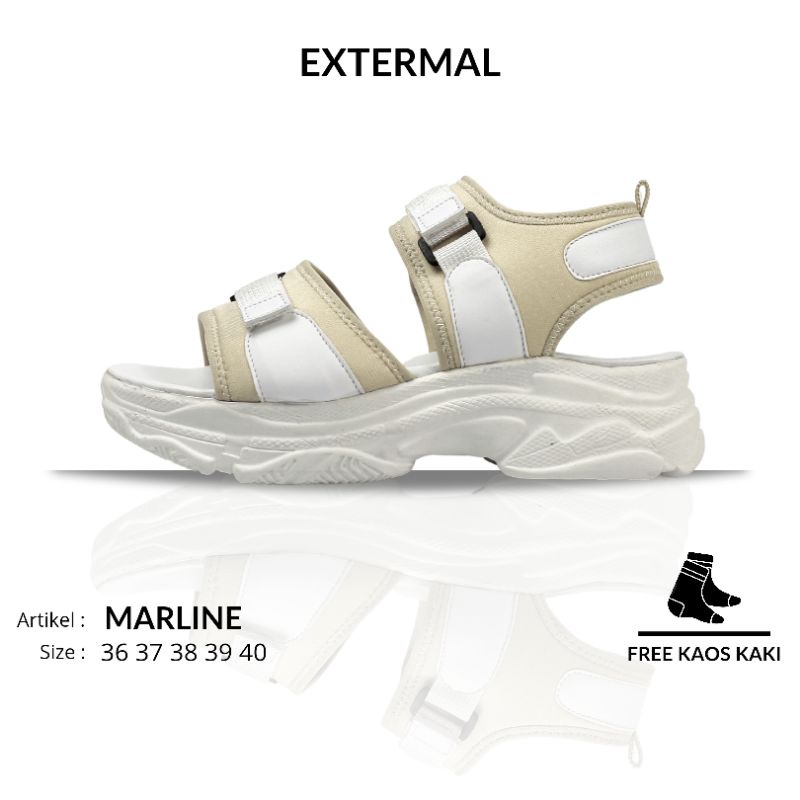 Grosir Sandal Wanita Korea - Sandal Gunung Cewek - Sandal Gunung Wanita - Sandal Wedges - Sandal