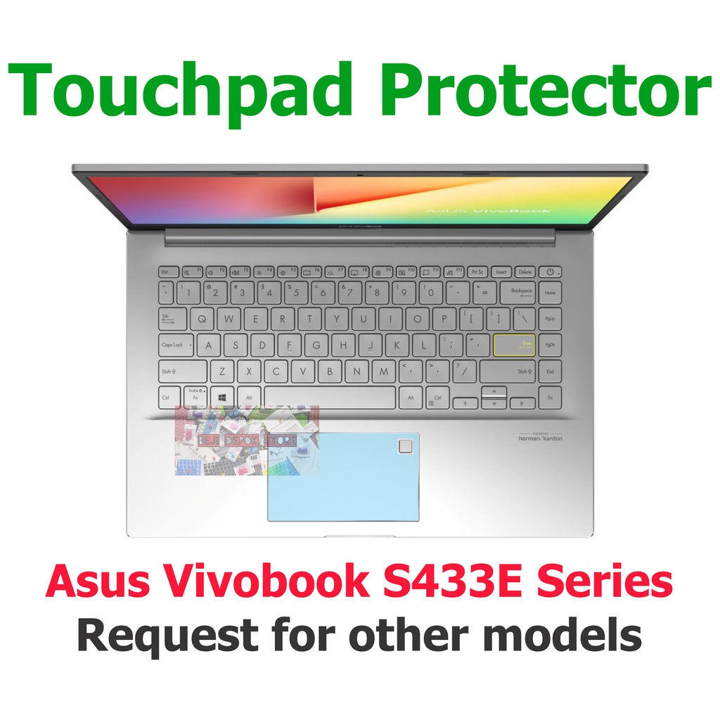 Touchpad Trackpad Protector Asus Vivobook S14 S433E Series