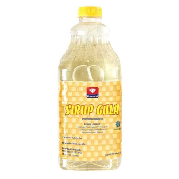 

gula cair sirup sugar fruktos fructose diamond 2 liter