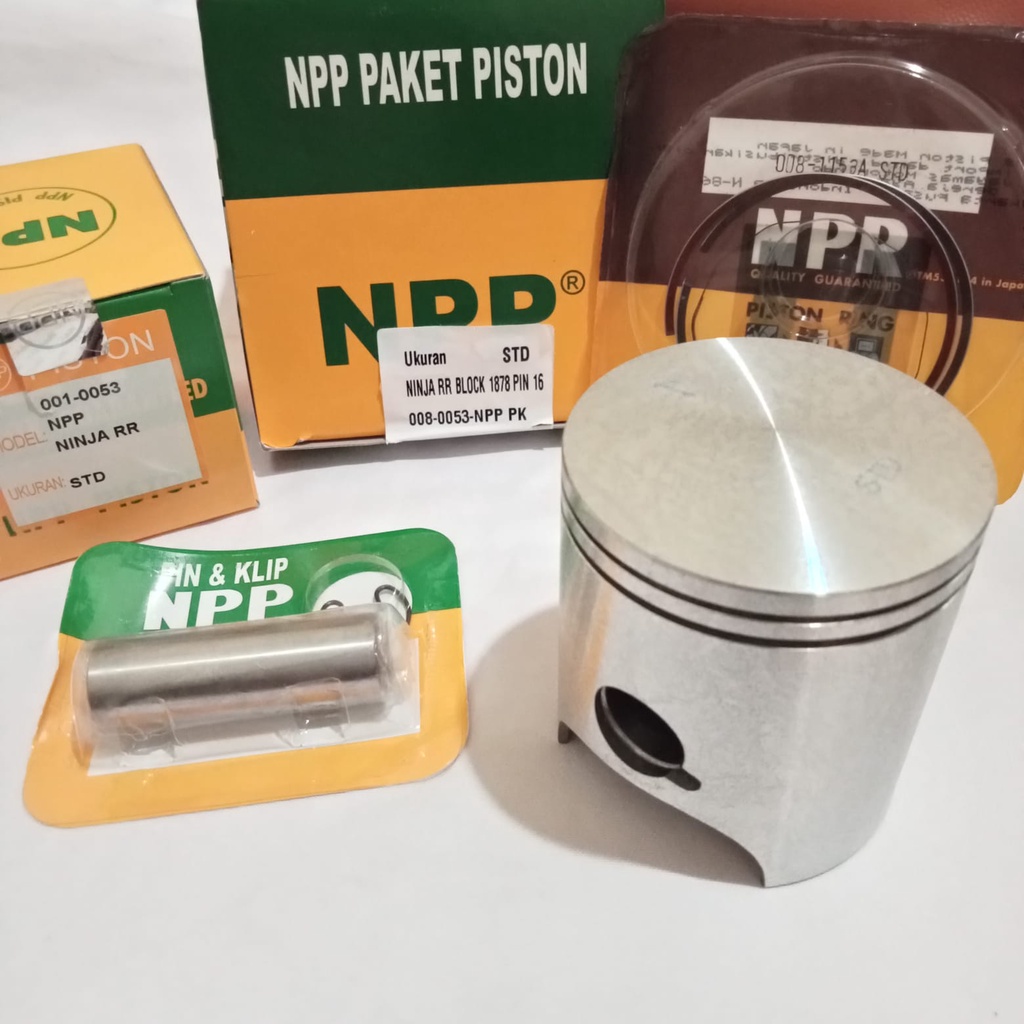 PISTON KIT SEHER KIT NINJA RR PIN 16 STD NPP