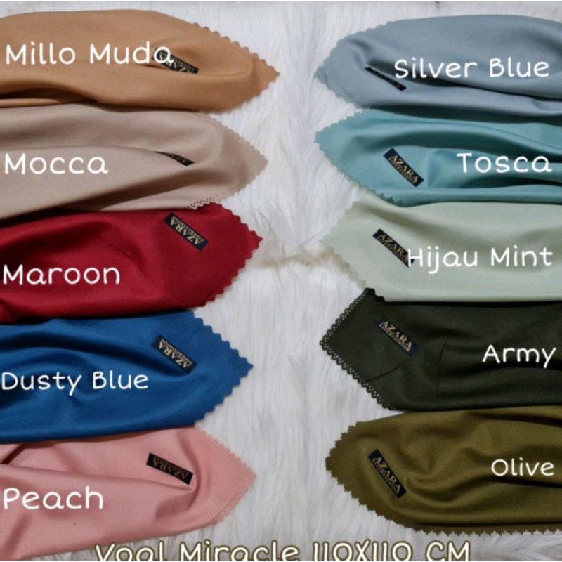 Jilbab Segi Empat Laser Cut Oskara / Segi 4 Azara Voal / Hijab Segi 4 Polos