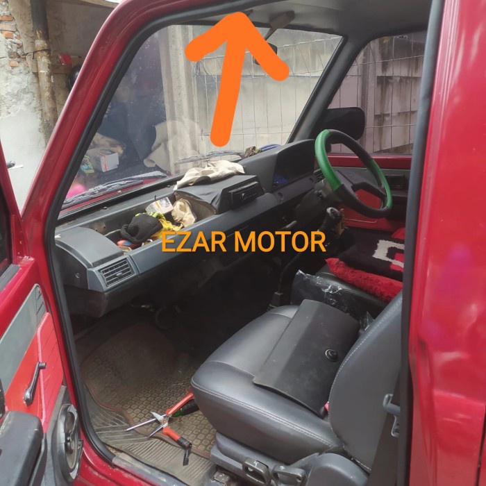 karet balon peredam body pintu mobil kijang super Toyota Original 100%